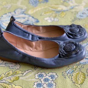 Taryn Rose Blue Flats - brand new